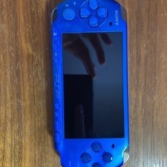 【値下げ】PSP3000 ブルー　ソフト付き