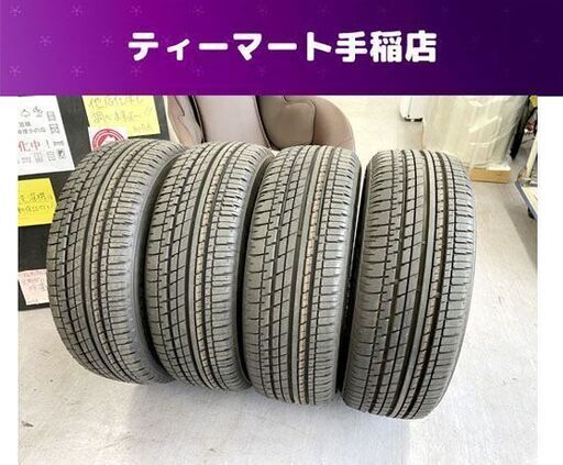 サイズが合えばお買得！！新車外し BRIDGESTONE TURANZA ER370 タイヤ４本セット 185/55R16 83V 2022年製 夏タイヤ ブリヂストン トランザ 札幌市手稲区