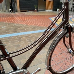 【オススメ‼️】 ロココ 27インチ 3段変速 ブラウン 🚨他にも中古自転車を出してます