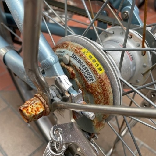 希少なサイズ❗️大特価にてご案内 ブリヂストン アルベルト ライトブルー 26インチ 他にも中古自転車を出してます