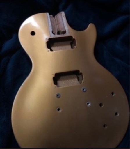 お取引予定有り〜Gibson Les Paul Tribute  Gold Top ボディー\u0026 純正POT のみ。売約キャンセルの為再出品