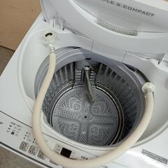 SHARP 全自動洗濯機 ES-G60UC ホワイト 中古品