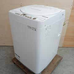 SHARP 全自動洗濯機 ES-G60UC ホワイト 中古品