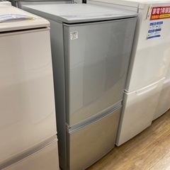 SHARP 2ドア冷蔵庫 SJ-D14C-S 2017年製 【トレファク東大阪】