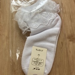 【新品】レース　靴下　サイズ17〜19㎝