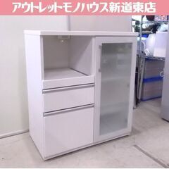 ミドルレンジボード ニトリ 幅88cm 高さ101cm ニトリ ホワイト
