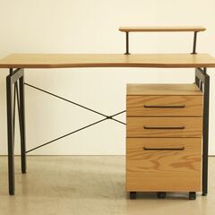 新品 デスク　学習机　オフィスデスク　パソコンデスク　ｅスポーツデスク　リモート用デスク　オーク材　新生活　新学　新入学　一人暮らし