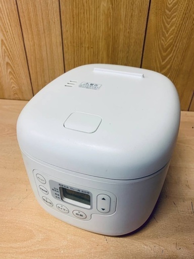 ♦️EJ1668番無印良品　炊飯器 【2021年製】