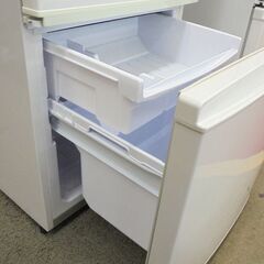 札幌白石区 167L 2ドア冷蔵庫 2015年製 シャープ SJ-S17B-HG 100Lクラス 白 ホワイト 本郷通店