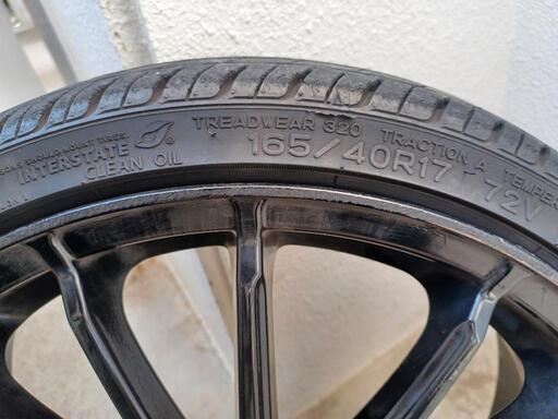 アイドル HOT 165/40―17 タイヤ、ホイール