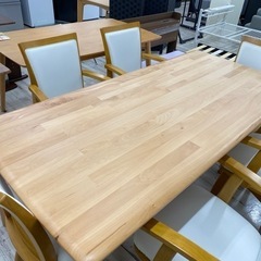 ニトリ　6人掛けダイニングテーブルセット(関東圏 配送、組立設置無料) ニトリ 6人掛けダイニングテーブルセット(関東圏 配送、組立設置無料