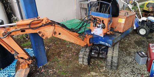 値下げ 要修理 重機 ユンボ 実働 クボタ 小型 ブレーカー