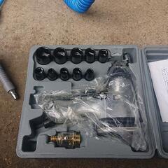 アネスト岩田 オイルフリーコンプレッサ 補助タンク インパクト エアー