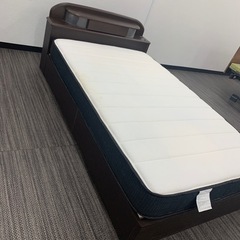 値下げ☆ニトリ 収納ベット セミダブル