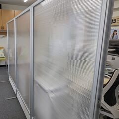 【オフィス家具譲ります】パーティション　7枚 オフィス家具譲ります】パーティション 7枚
