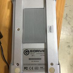 G-DRIVE・G-RAID mini 2TB 外付けハードドライブ 2個セット