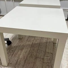 【決まりました】IKEA テーブル　2個　椅子　ベンチ