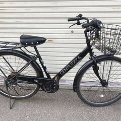 軽快自転車 GENTILEZZA 6段変速 LEDオート 27インチ □GENTILEZZA 6段変速 LEDオート 27インチ シティーサイクル ママチャリ