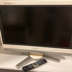 SHARP 26V型テレビ