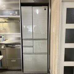 シャープ冷凍冷蔵庫6ドア502L　SJ-F501F　2019年製