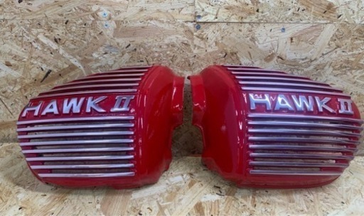 cb250t cb400t ホーク2 純正やかんタンク アルフィンサイドカバーセット cb250t cb400t ホーク2 純正やかんタンク アルフィンサイドカバーセット