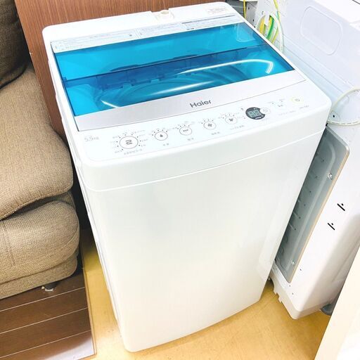 7/9ハイアール/Haier 洗濯機 JW-C55A 2018年製 5.5キロ