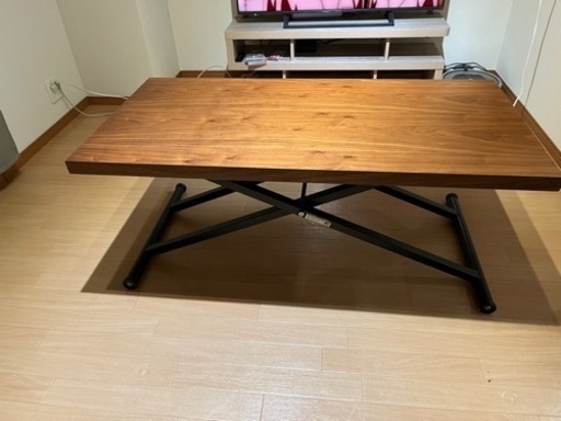 昇降式テーブル　W120cm