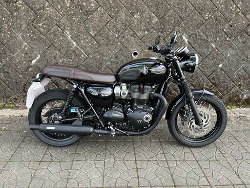 TRIUMPH ボンネビルT120ブラック 純正シート ブラウン TRIUMPH ボンネビルT120ブラック 純正シート ブラウン TRIUMPH