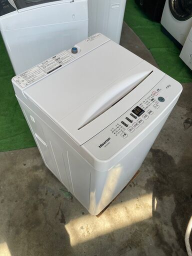 全国送料無料★3か月保障付き★洗濯機★2020年★Hisense★4.5kg★HW-E4503★S-472