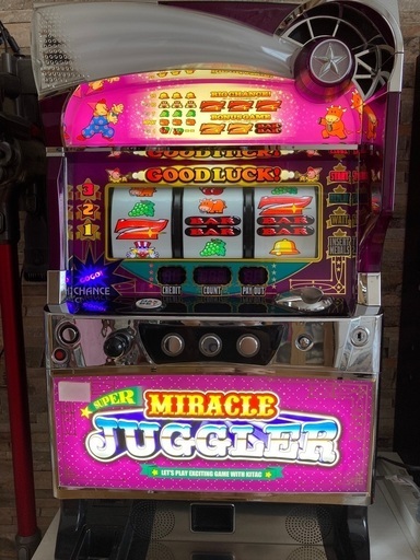 スーパーミラクルジャグラー実機（函館近郊、手渡しのみ）値下げ！
