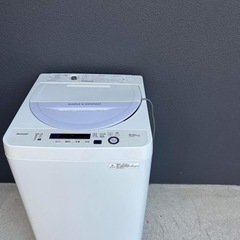 🌸 大阪市内配達設置無料 🌸シャープ洗濯機5.５kg 風乾燥3....