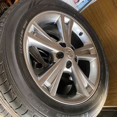 トヨタ ハリアー 30系 純正ホイール 4本セット SUV 235/55R18 夏タイヤ付き