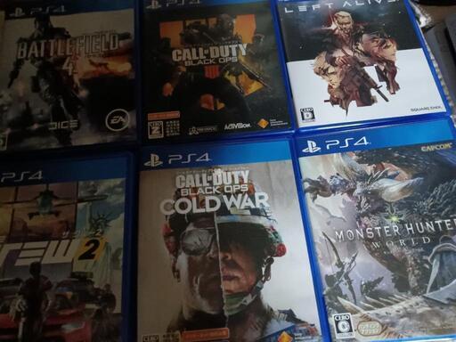 PS4本体+ソフト6点セット