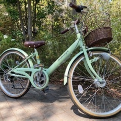 【美品】中古子供用自転車22インチ