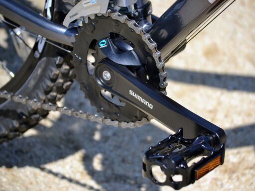 アルミフレーム＋前後油圧ディスクブレーキ26インチMTB 2x7段変速