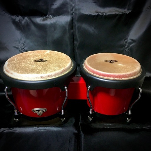 LP ボンゴ 入門機としては最高の楽器です！オシャレなワインレッド 