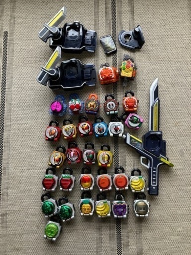 仮面ライダー鎧武のオモチャ一式(中古)