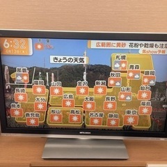 ハイビジョン液晶テレビとスピーカーとAmazonfireスティッ...