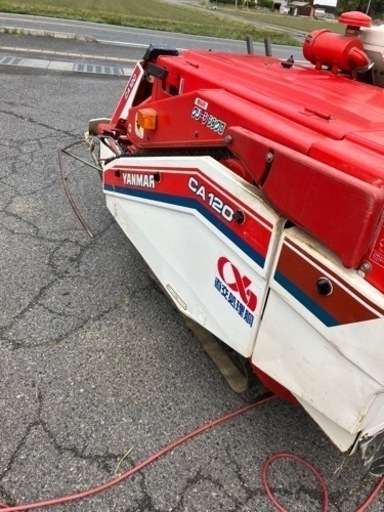 ヤンマーコンバインCA1202条刈り袋取り