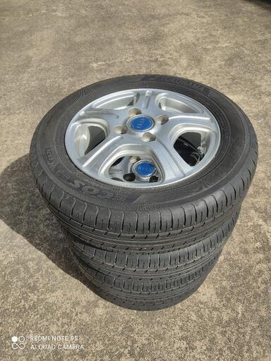軽自動車タイヤ 商談中 アルミホイル 4本