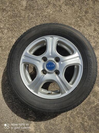 軽自動車タイヤ 商談中 アルミホイル 4本