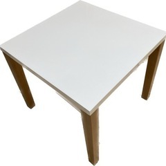 【お譲り相手決定】白いテーブル　80×80 高さ70cm