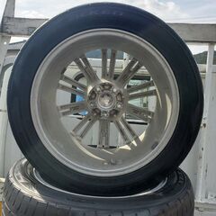 FALKEN 235/50R18 101W タイヤ joker ice ホイールセット 2017年製 アルファード着用品#11415