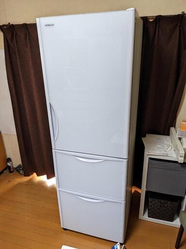 日立　冷蔵庫　375リットル