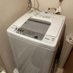 【決まりました】日立製の洗濯機