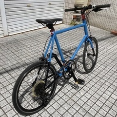 【ミニベロ】オススメ車❗️20インチ　外装8段変速　チェーン新品❗️美品❗️若林自転車　膳所店　SALE中❗️