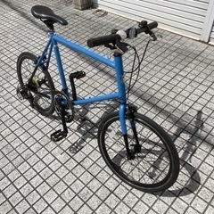 【ミニベロ】オススメ車❗️20インチ　外装8段変速　チェーン新品❗️美品❗️若林自転車　膳所店　SALE中❗️