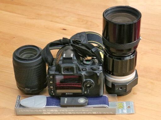 Nikon D40 ダブルズームレンズ、オールドレンズ3本キット | pybli.com.my
