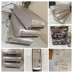  Victor RX-EX7S TD-EX7 XL-EX7S SX-EX7S インテグレーテッドアンプ/チューナー カセットデッキ コンパクトディスクプレーヤー スピーカーシステム