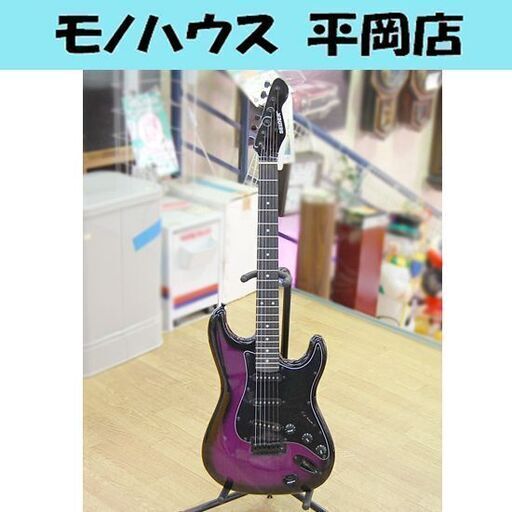 SELDER エレキギター ストラトタイプ パープルサンバースト ST-16 セルダー 札幌市 清田区  平岡